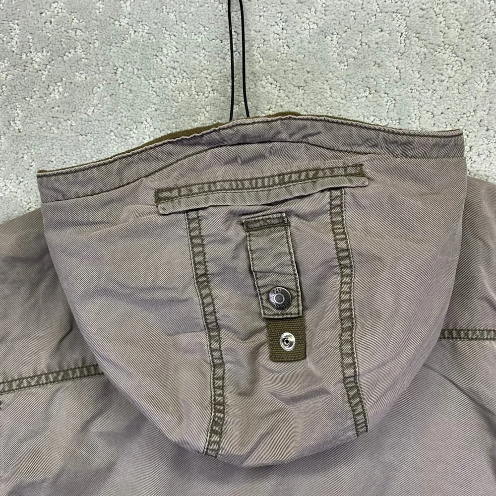 Vintage GAP Kids Jacket Size XXL 14-16 Khaki Parka Utility Field Quilt Lined Y2k